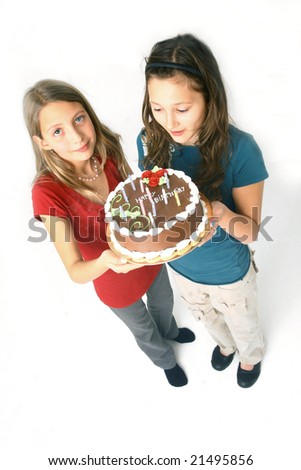 Cowboy Birthday Cakes on Girls With Happy Birthday