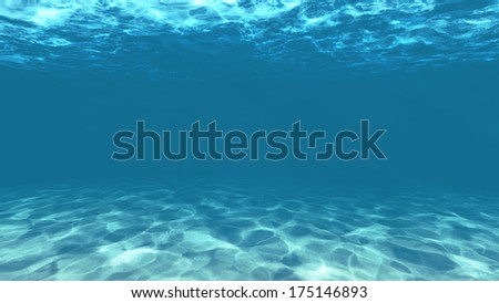 light blue under water with Sand texture