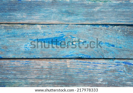 Blue wood plank Texture