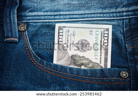 cash in your pocket