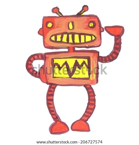 Robot, Vector - 206727574 : Shutterstock