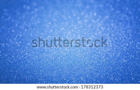 Medium Blue Glitter Background