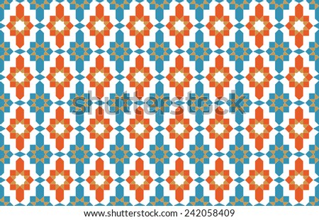 Morocco tile pattern