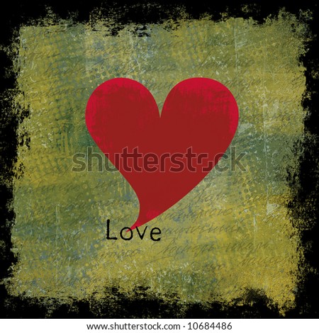 love heart illustration