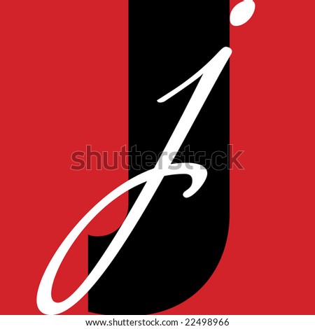 Logo Design Alphabet on Letter J Alphabet Symbol Design Stock Photo 22498966   Shutterstock
