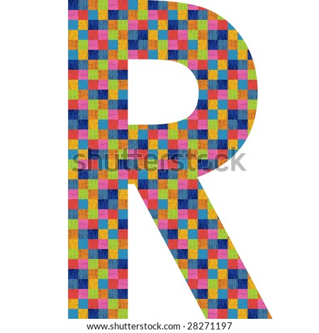 Logo Design Letter on Letter R Alphabet Symbol Design Stock Photo 28271197   Shutterstock