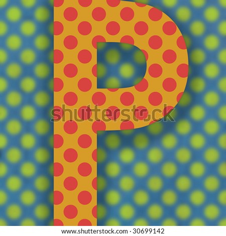 Logo Design Letter on Letter P Alphabet Symbol Design Stock Photo 30699142   Shutterstock