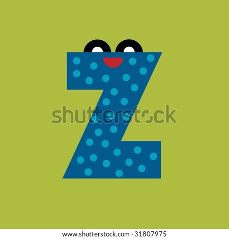 z alphabet. letter Z alphabet symbol