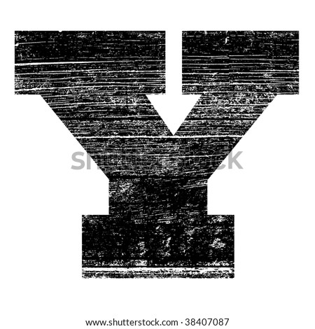 Logo Design Alphabet on Grunge Letter Y Alphabet Symbol Design Stock Photo 38407087