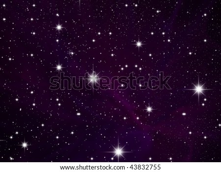stock photo The night star sky Space open spaces