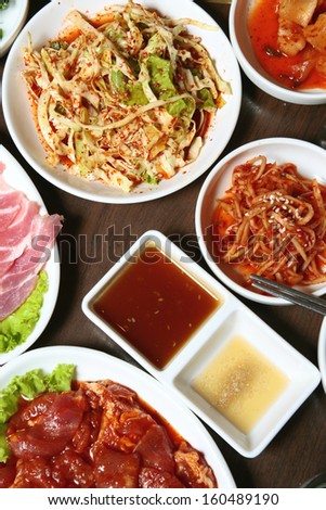 kimchi , korean food , korean barbecue side dish