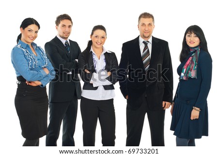 Business People Standing