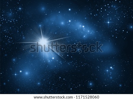 Sirius - brightest star seen from the Earth, photographed through a telescope. My astronomy work.