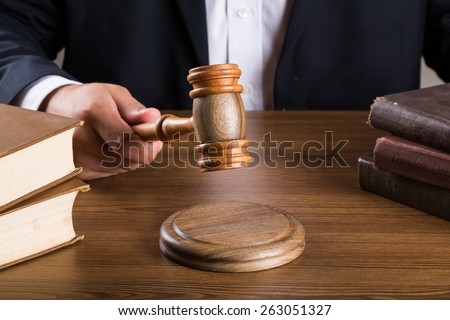 Judge, Courtroom, Gavel.