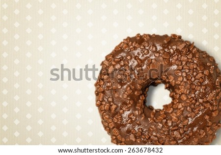 Donut. Chocolate Glazed Donut