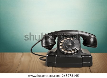 Telephone, Retro Revival, Old-fashioned.