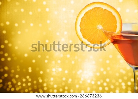 Aperitif. Orange party