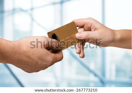 Credit Card, Buying, Hotel.