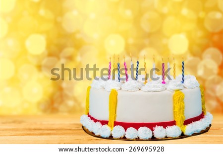 Birthday. Birthday Cake