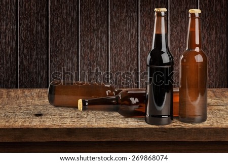 Beer Bottle. Beer Bottles