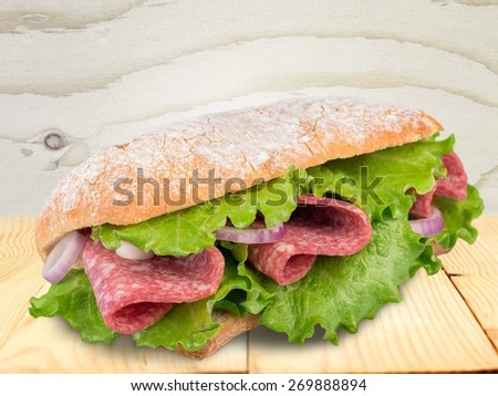 Sandwich. Turkey Sandwich