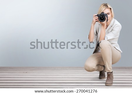 Photographer, Camera, Women.