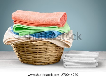 Laundry. Washing...