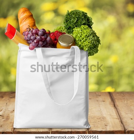Bag, Groceries, Paper Bag.