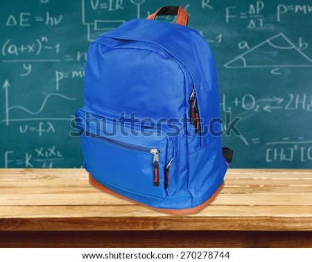 Backpack, Book Bag, Child.