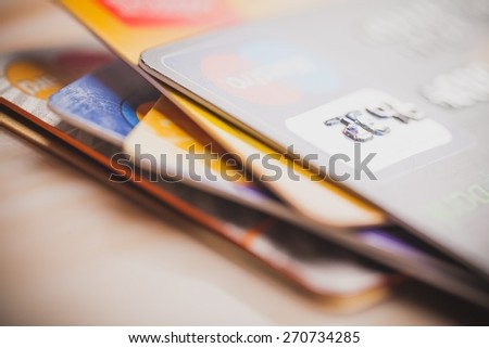 Banking. Credit cards