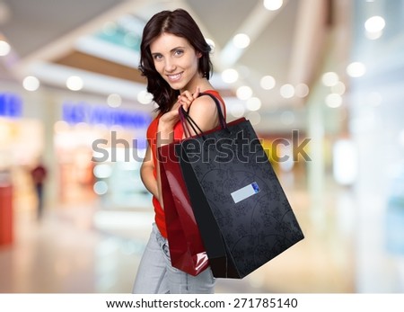 Shopping, Women, Bag.