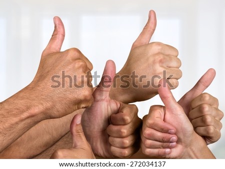 Thumbs Up, Human Thumb, Human Hand.