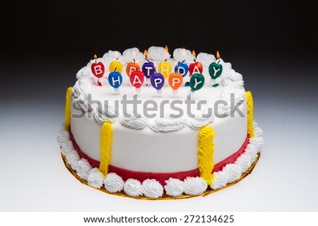 Birthday Cake. Happy Birthday