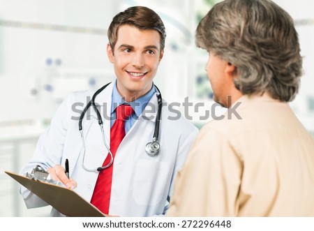Doctor, Patient, Medical Exam.