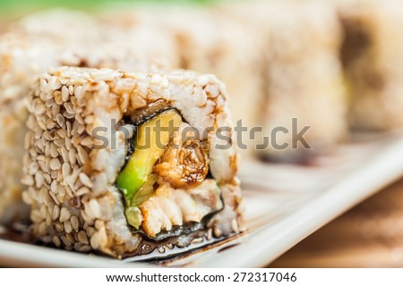 Sushi. Maki sushi