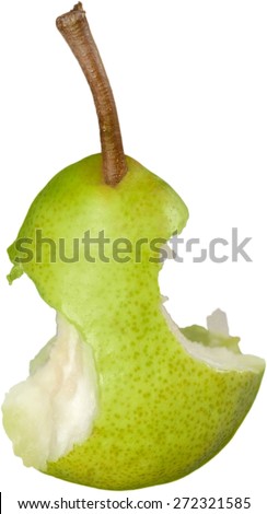 Pear, Fruit, Missing Bite.