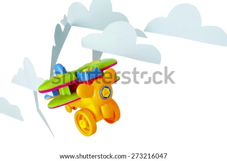Toy. Handmade Airplane