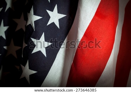 American Flag. US flag