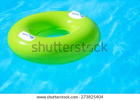 Swimming Pool, Toy, Floating On Water.