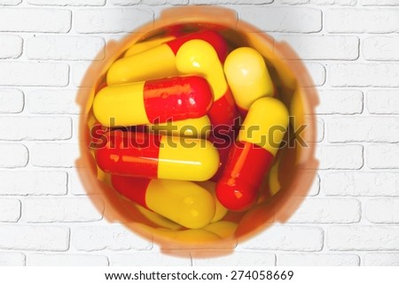 Pill Bottle, Prescription, Medicine Cabinet.