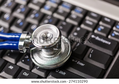 Healthcare And Medicine, Computer, Medical Exam.