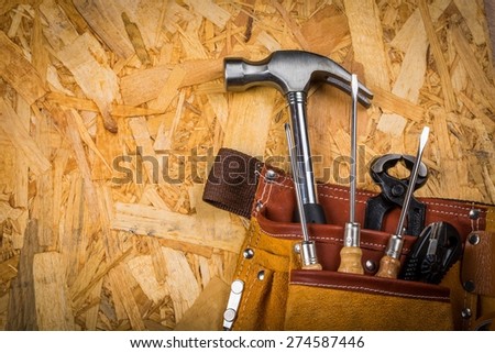 Work Tool, Tool Belt, Carpentry.