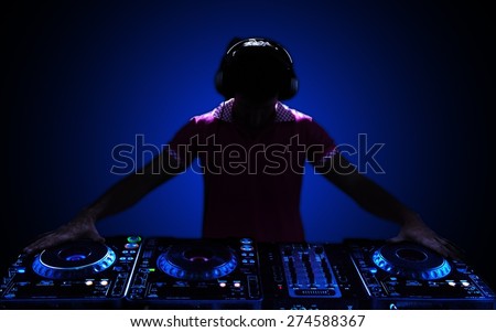 Party DJ, Nightclub, Music.