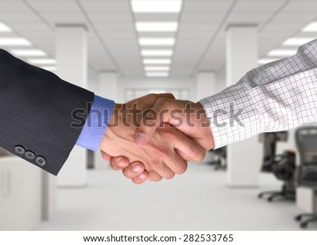 Handshake, Business, Trust.