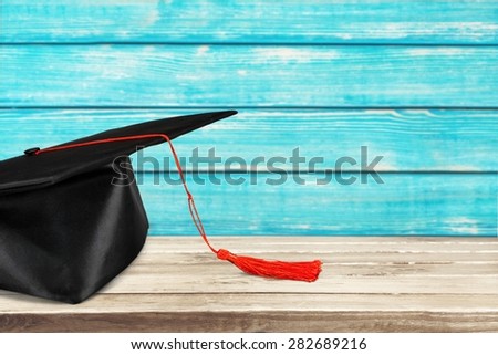 Graduation, Mortar Board, Tassel.