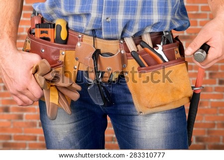 Craftsperson, Repairman, Tool Belt.