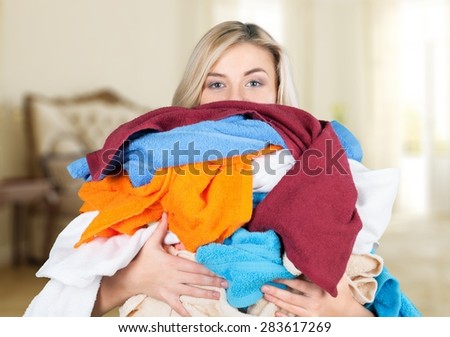 Laundry, Clothing, Stereotypical Housewife.