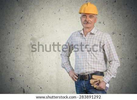Construction Worker, Manual Worker, Hardhat.