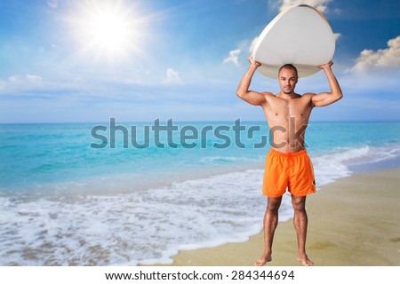 Surfing, Senior Adult, Old.