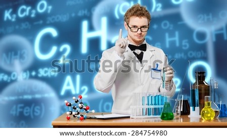 Scientist, mad, professor.
